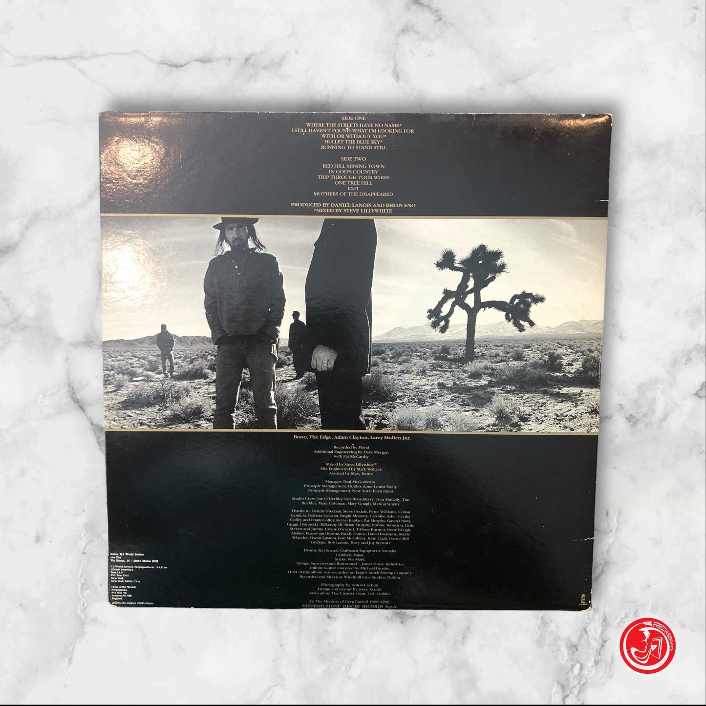 VINILE - U2 - THE JOSHUA TREE