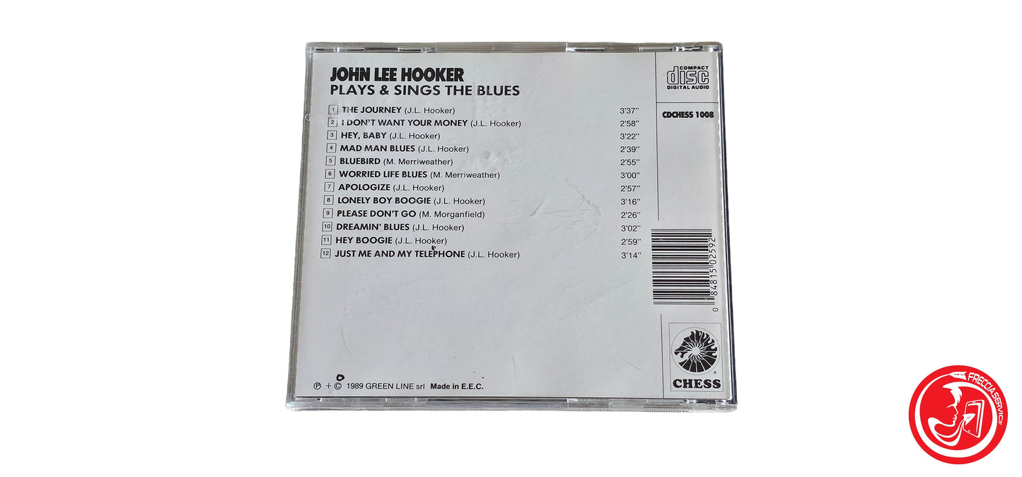 CD John Lee Hooker – Plays & Sings The Blues