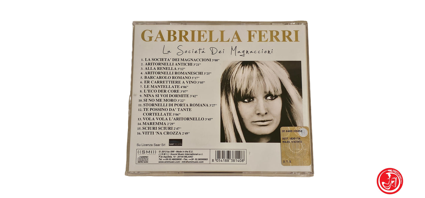CD Gabriella ferri - La società dei magnaccioni