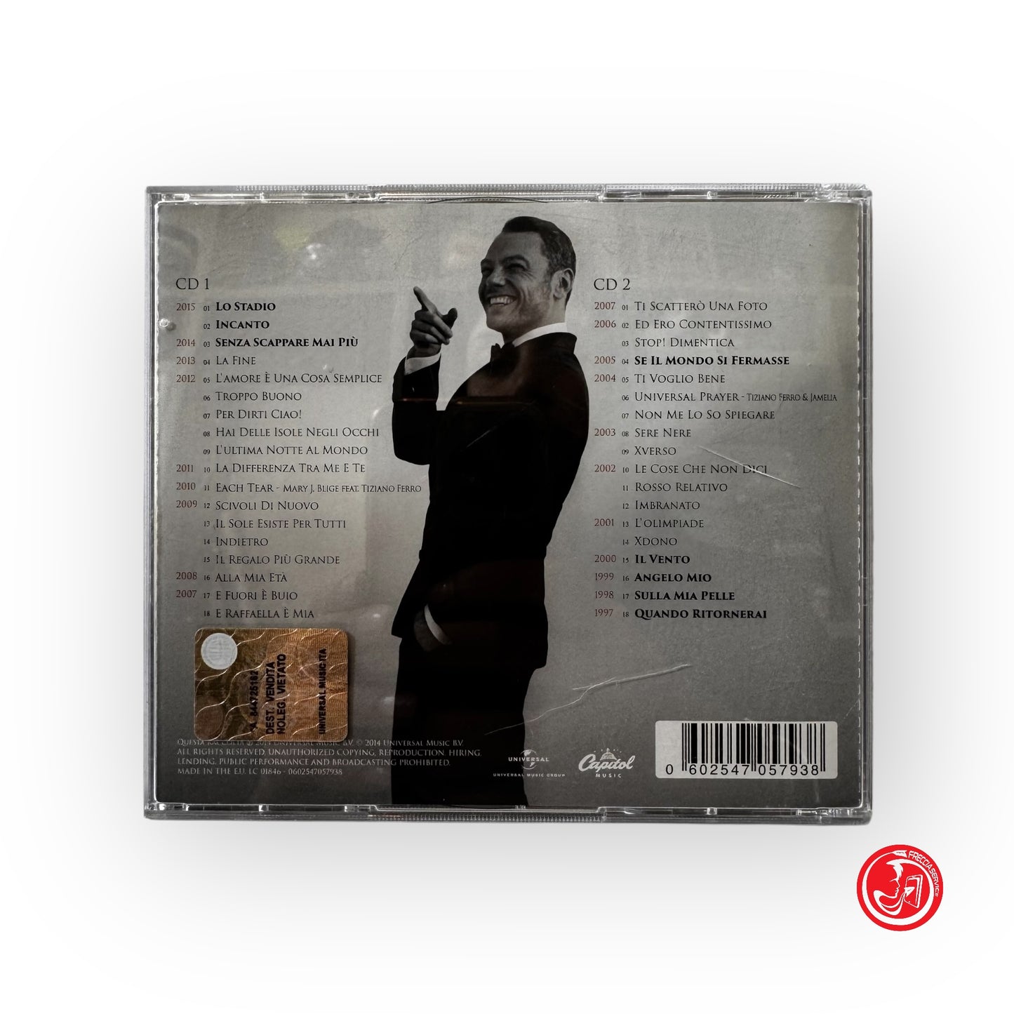 CD italiano - Tiziano Ferro - The best of Tiziano Ferro
