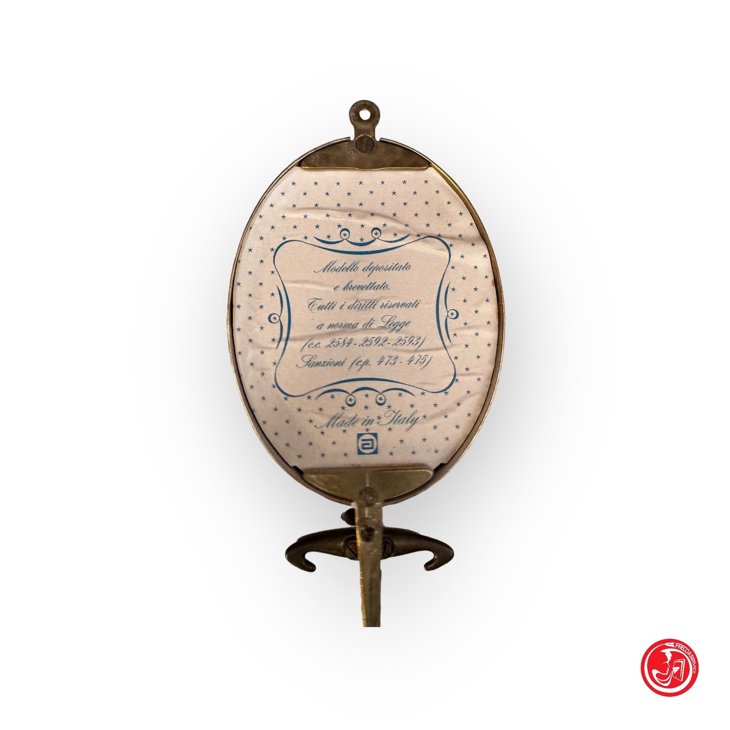 Coppia di appendi abiti vintage cars design con certifica