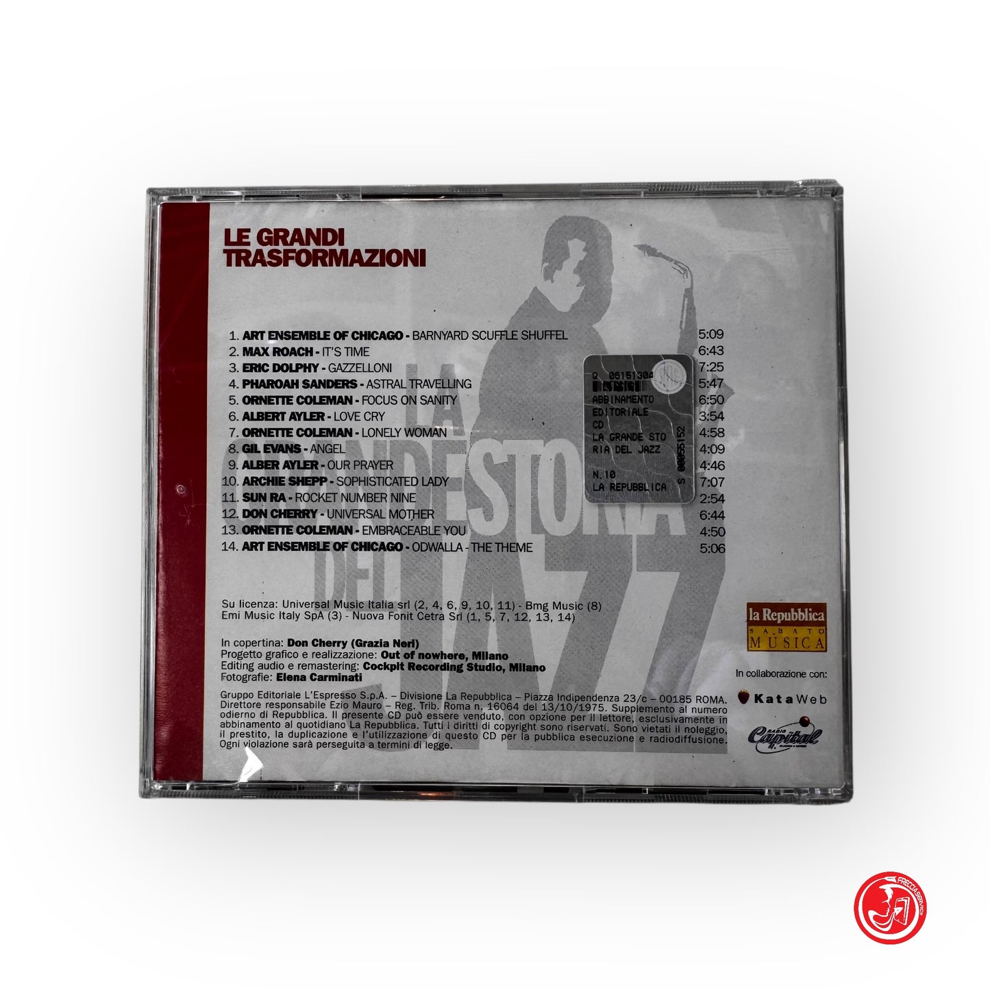 CD Jazz - Davis & Coltrane - La grande storia del Jazz - la Repubblica n. 10