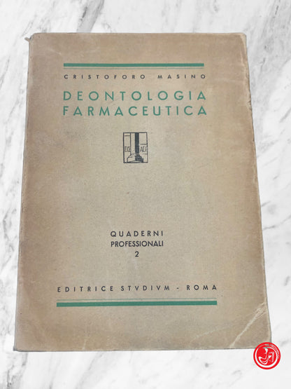 DEONTOLOGIA FARMACEUTICA CRISTOFORO MASINO