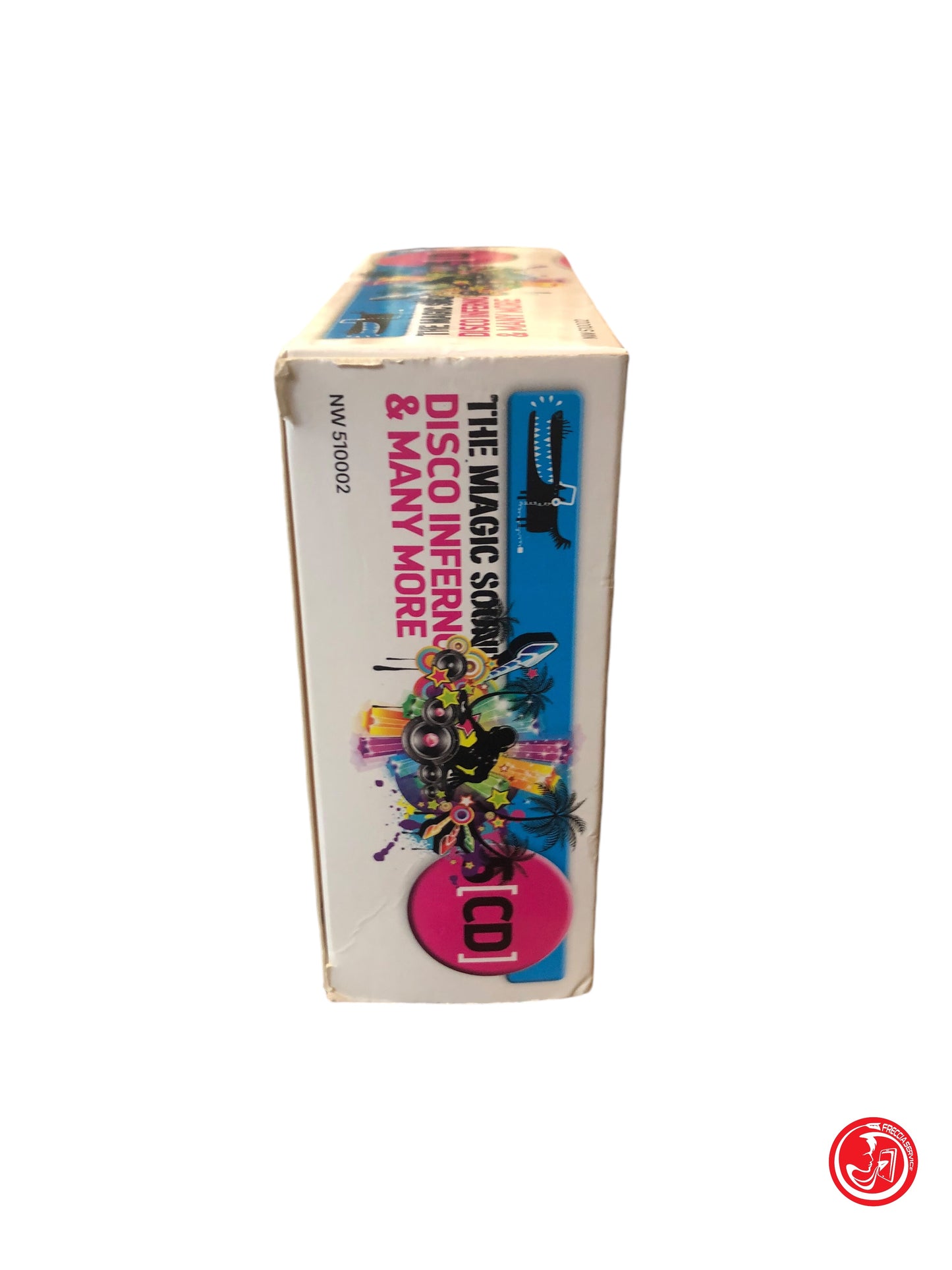 CD THE MAGIC SOUNDS OF DISCO INFERNO E MANY MORE 5 CD