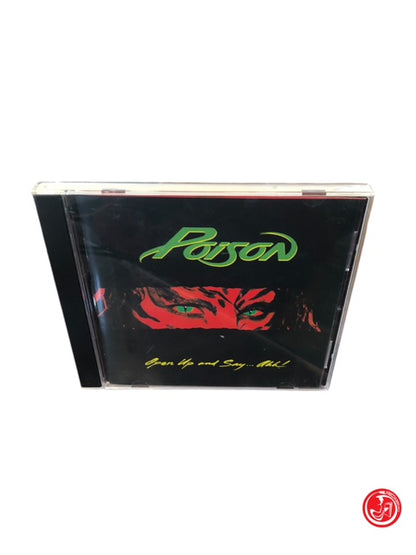 CD  POISON - OPEN UP AND SAY... AHH!