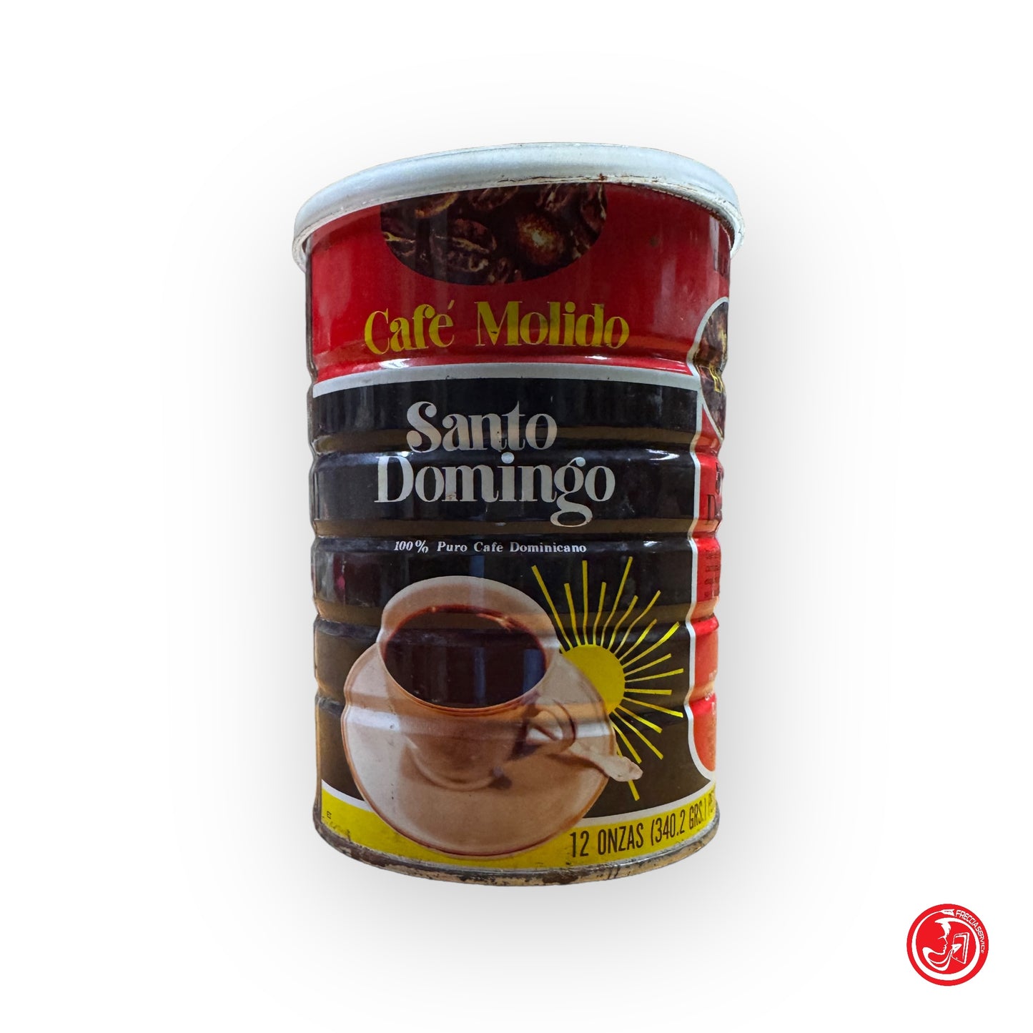 Barattolo di latta Caffè Molido Santo Domingo