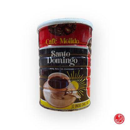 Barattolo di latta Caffè Molido Santo Domingo