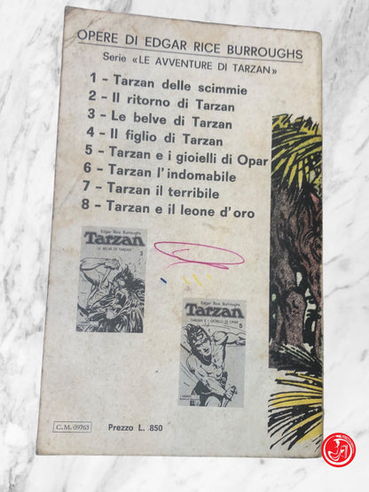 TARZAN IL FIGLIO DI TARZAN EDGAR RICE BURROUGHS