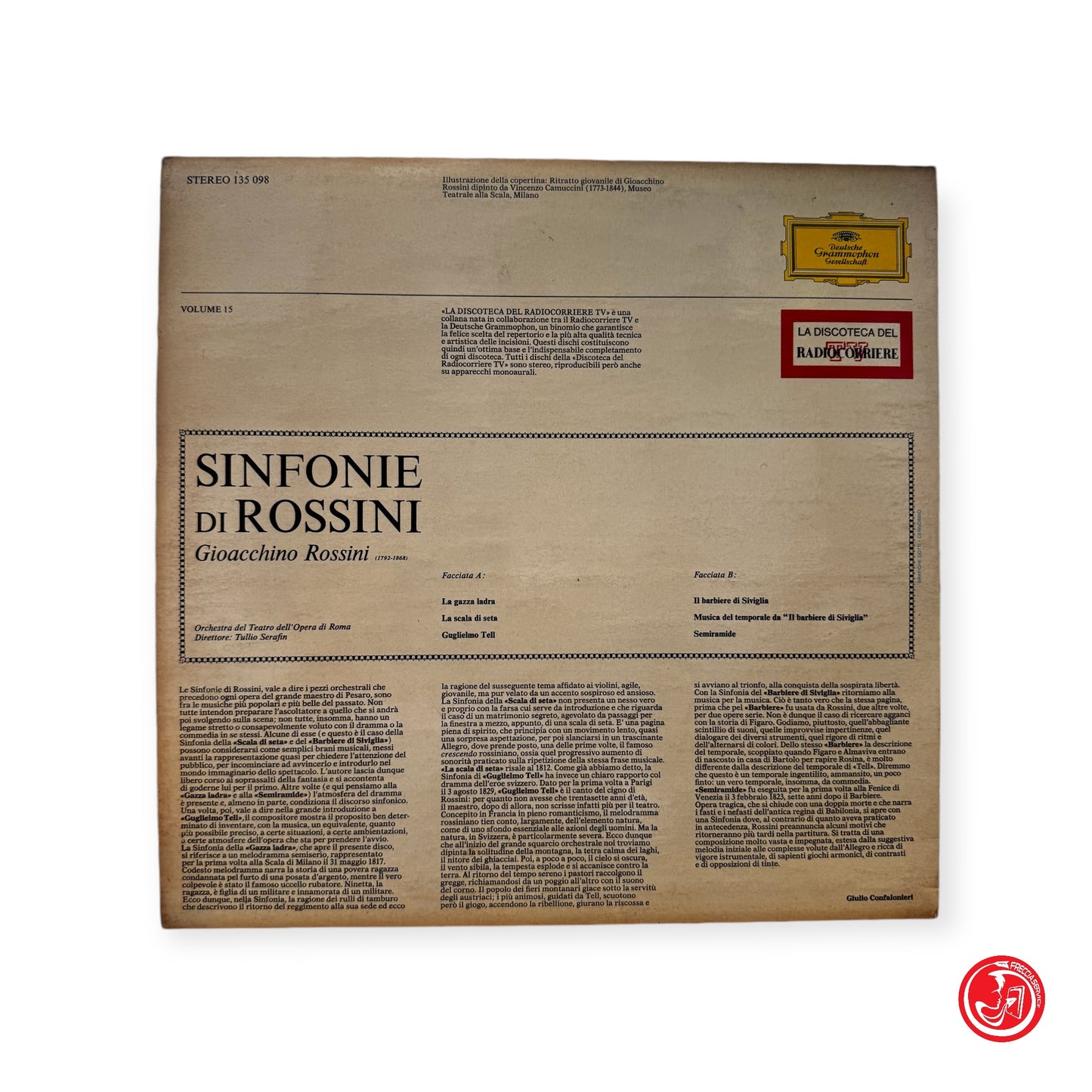 Sinfonie di Rossini - Vinile