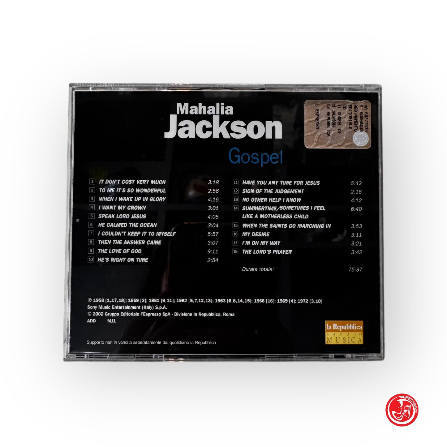 CD Funk - Mahalia Jackson - Gospel