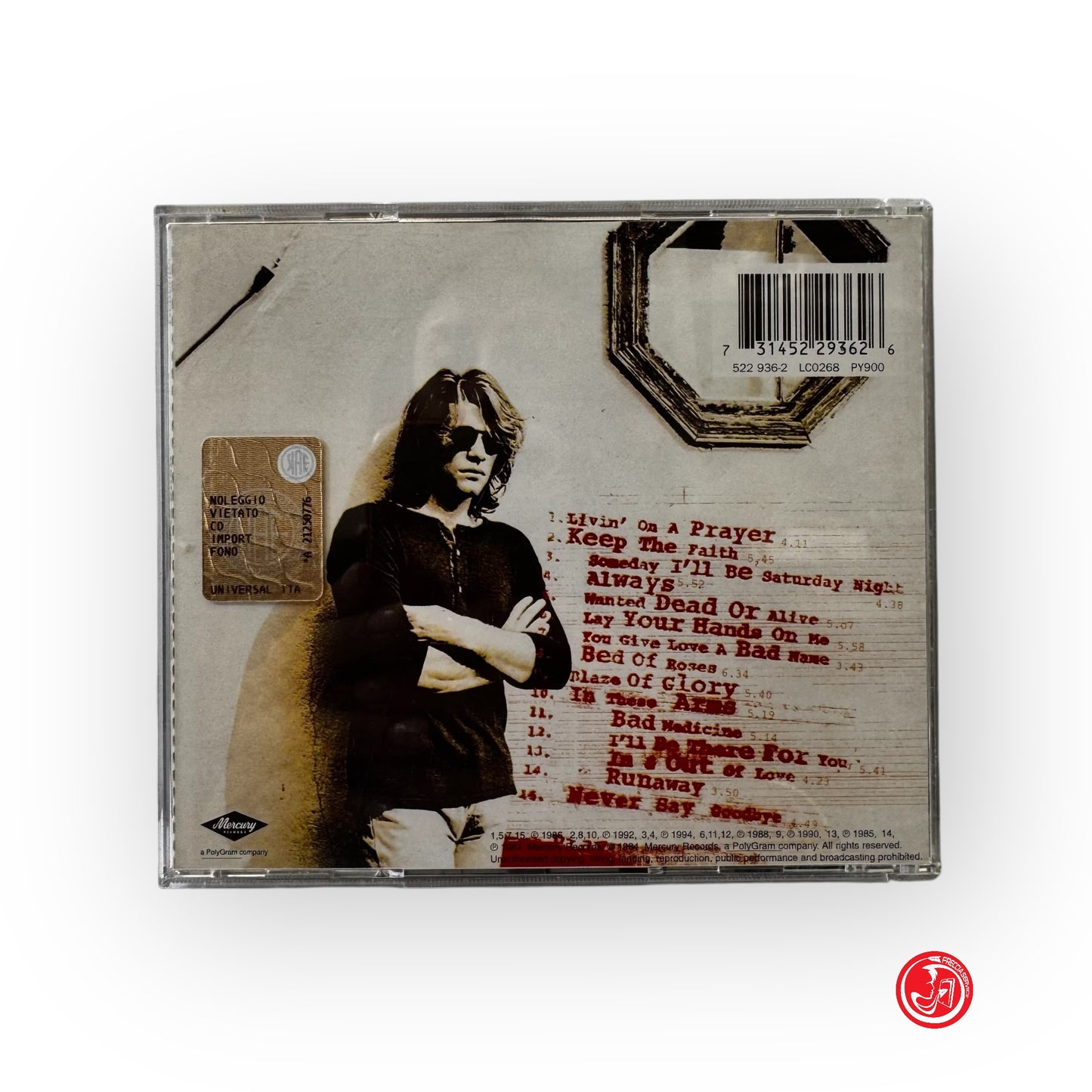 CD Rock - Bon Jovi - Cross road