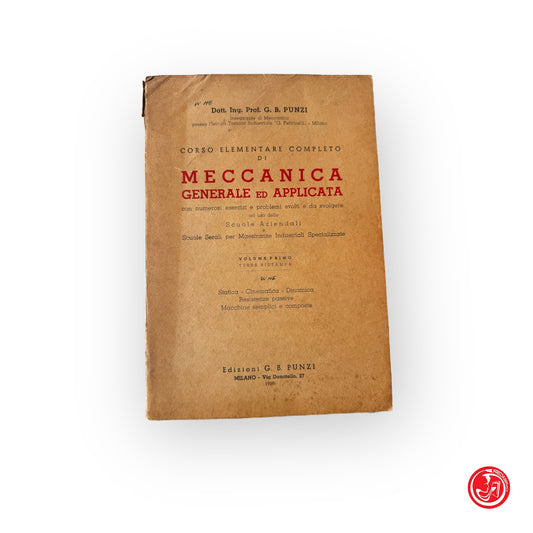 Meccanica vol. 1 - G. B. Punzi