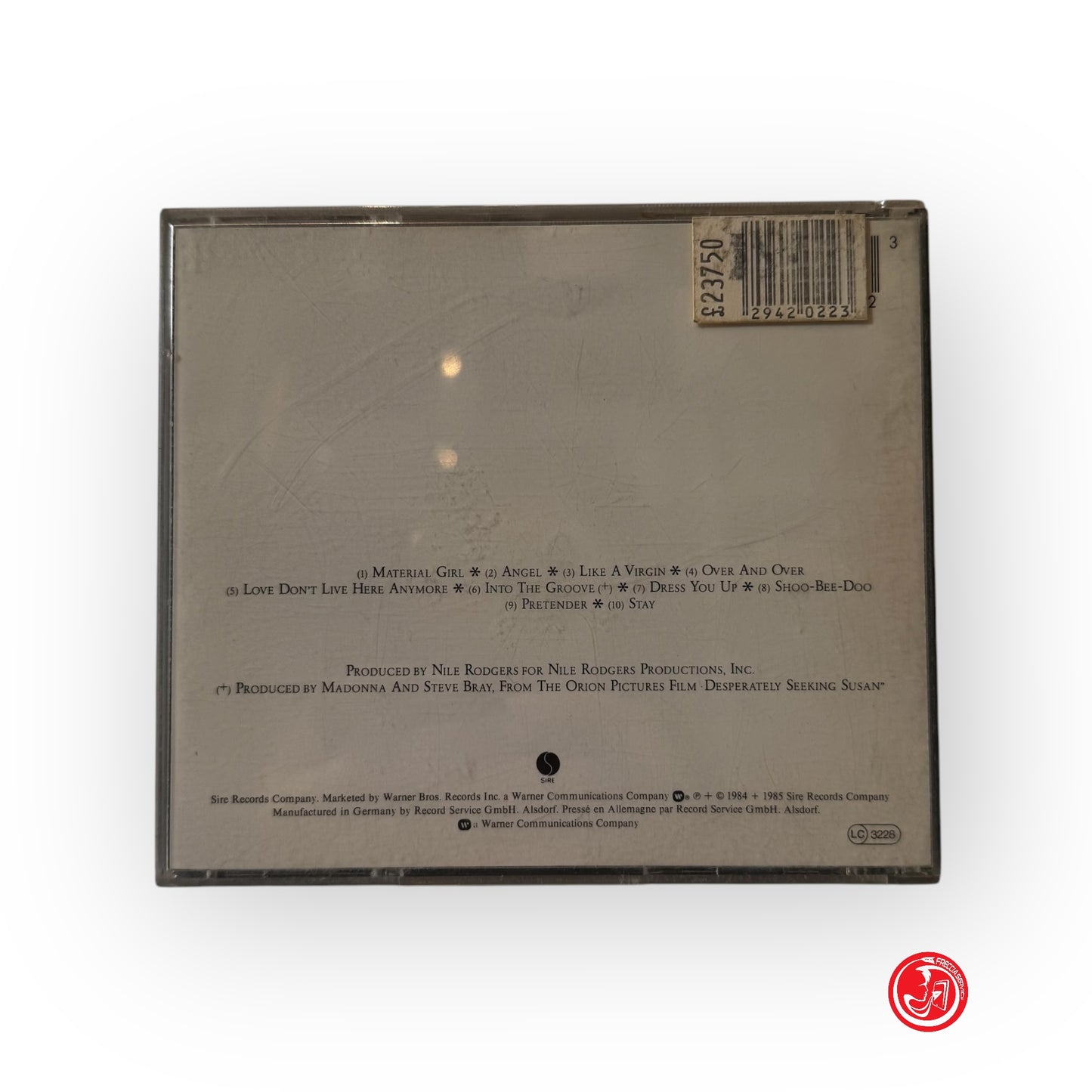 CD Pop - Madonna - Like a Virgin