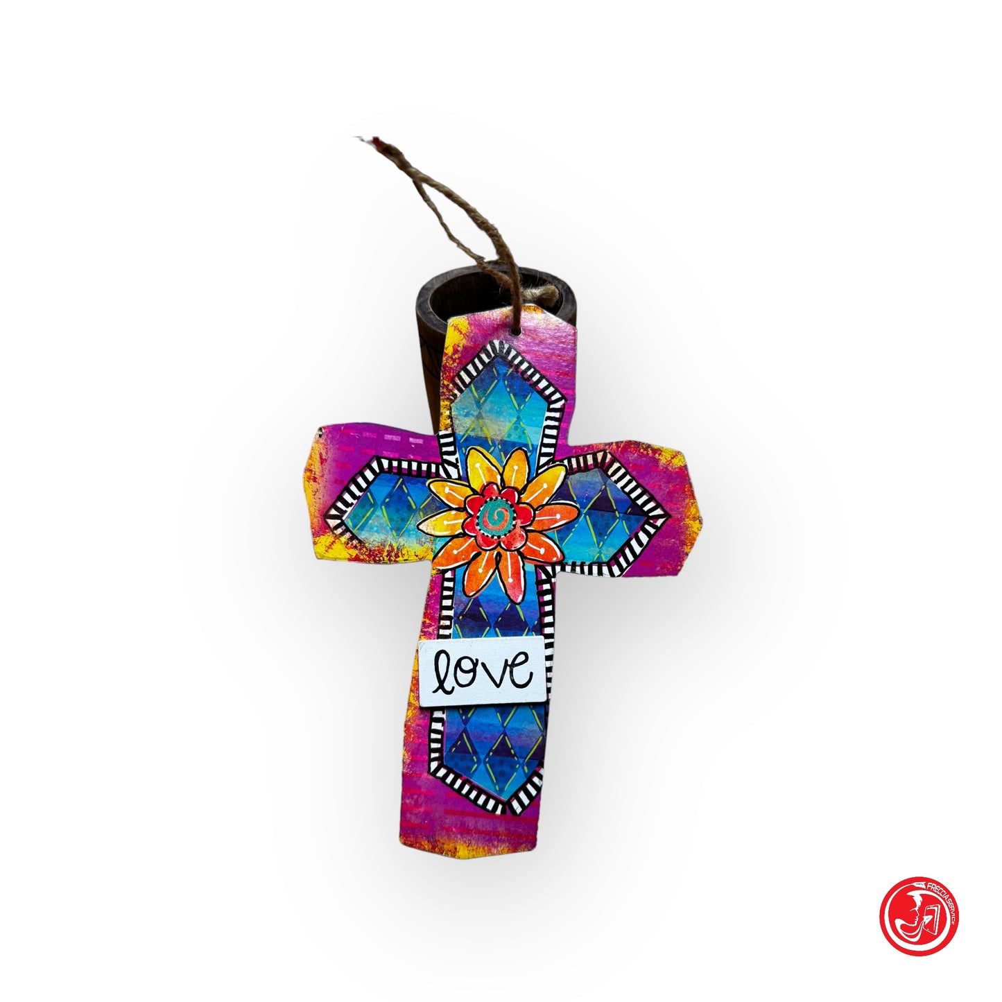 Croce in legno. - love