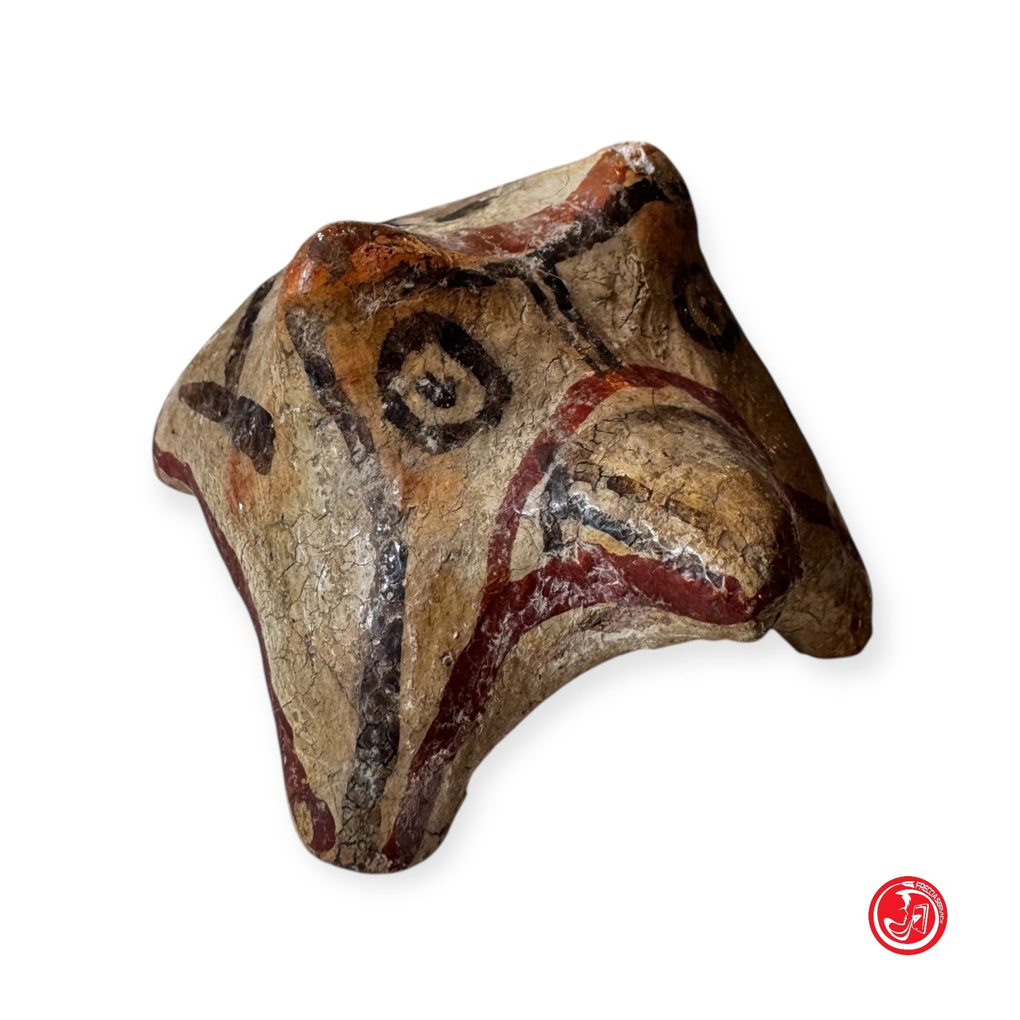 Soprammobile in terracotta realizzato a mano - arte raffinata