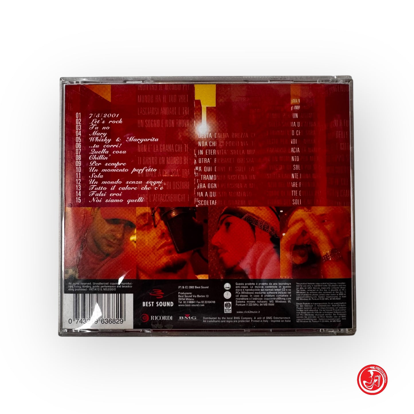 CD italiano - Gemelli Diversi - Fuego