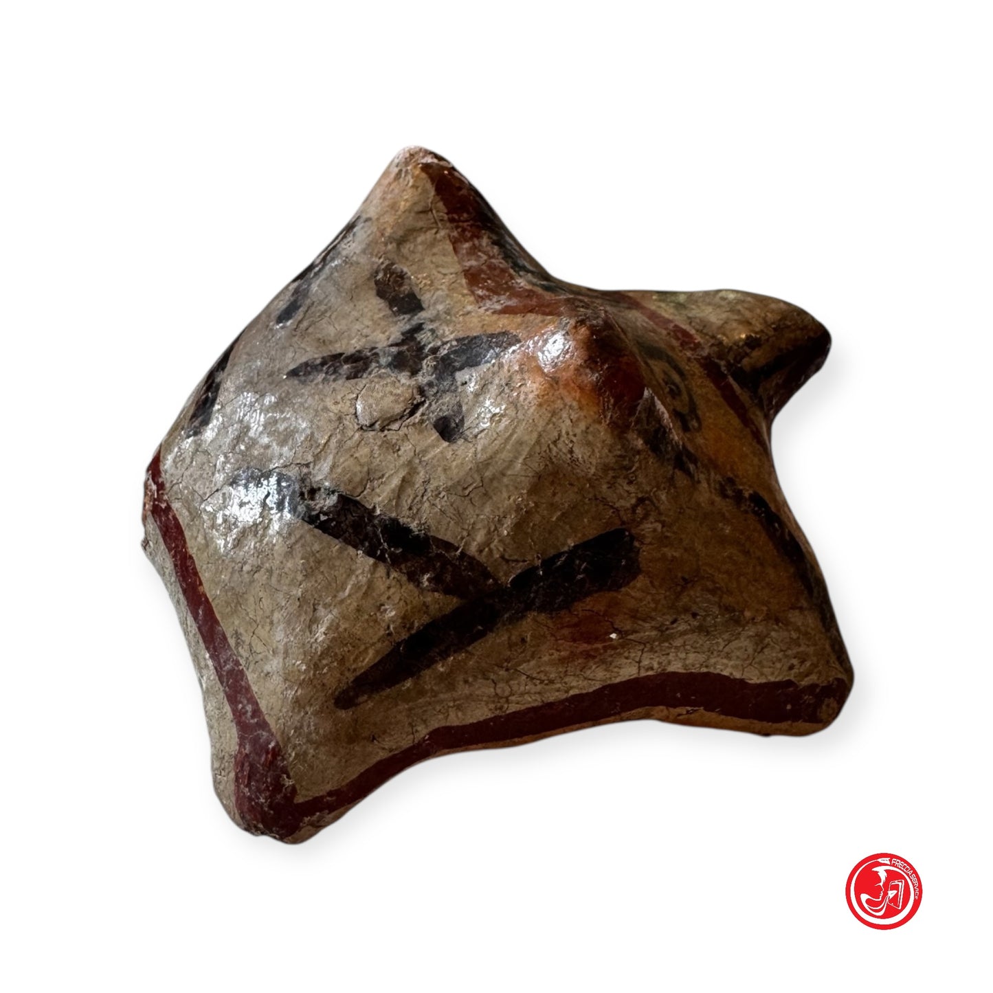 Soprammobile in terracotta realizzato a mano - arte raffinata