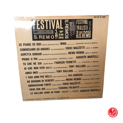 VINILE XV FESTIVAL DI SAN REMO 1965