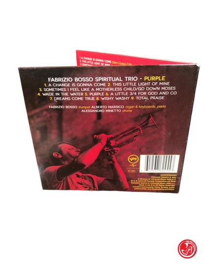 CD FABRIZIO BOSSO - SPIRITUAL TRIO