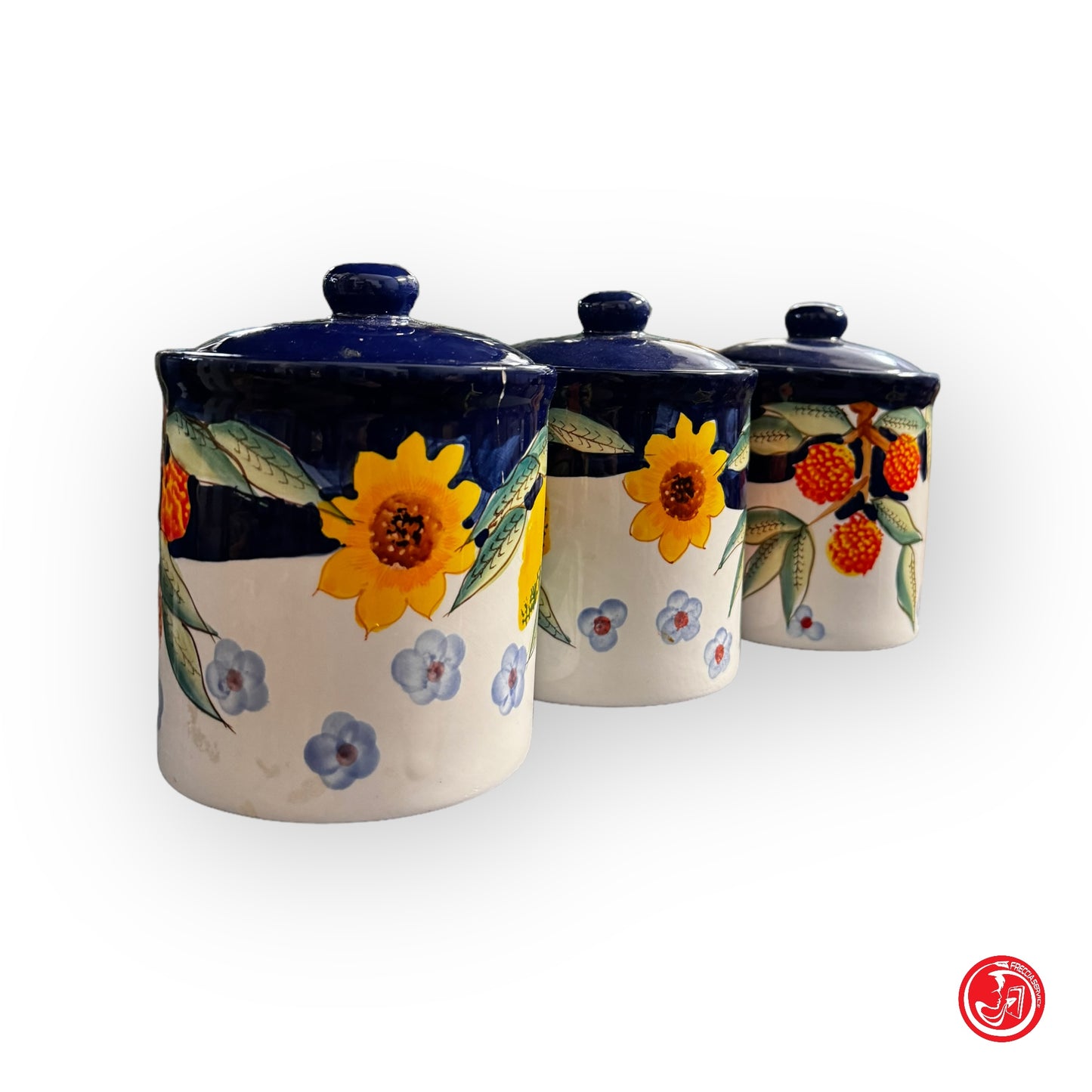 Ceramic jars - Sugar and Flour