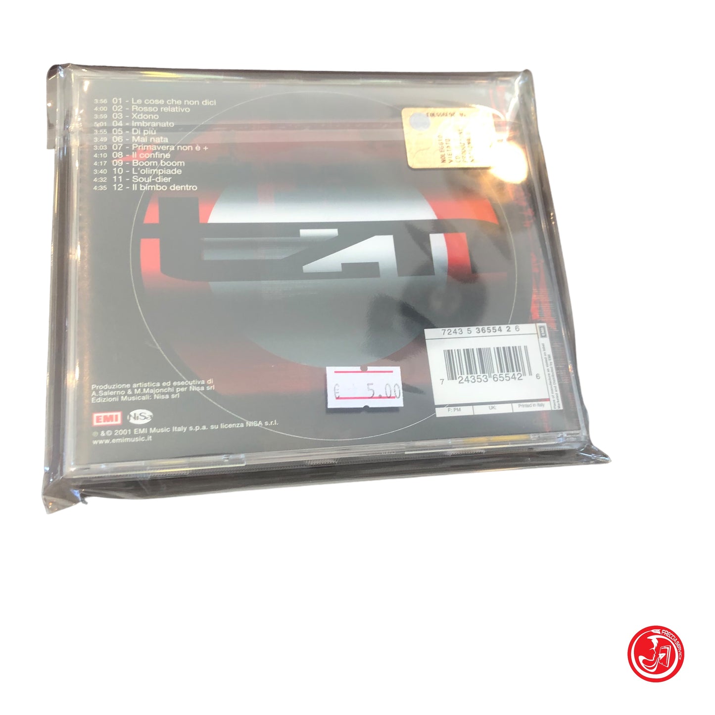 CD TIZIANO FERRO ROSSO RELATIVO