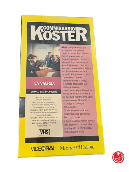 VHS IL COMMISSARIO KOSTER LA VALIGIA