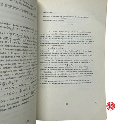 Matematica - Congres International des Mathematiciens Nice 1970