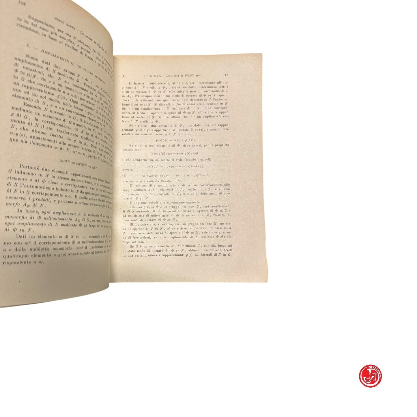 Matematica - Atti del quinto congresso dell'unione matematica italiana - 1956