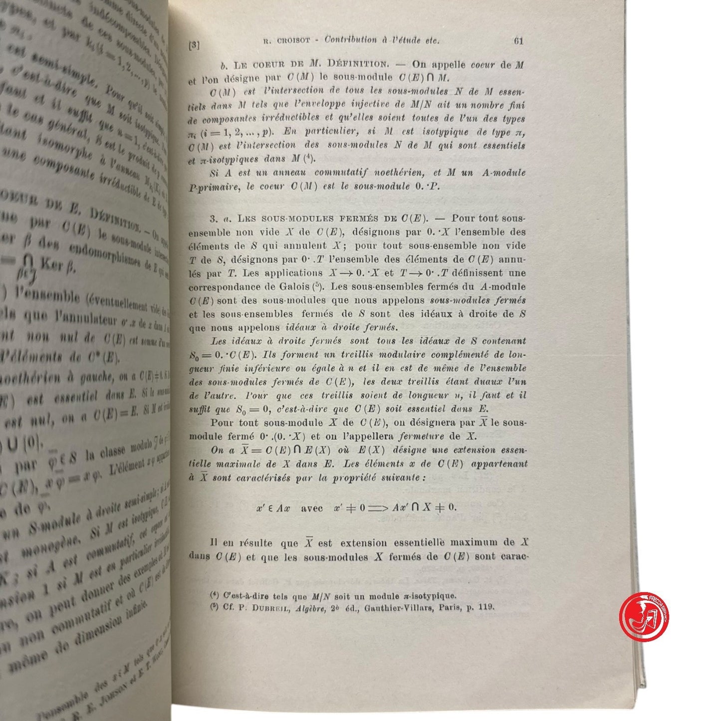 Matematica - II riunione del groupement de mathematiciens d'expression latine