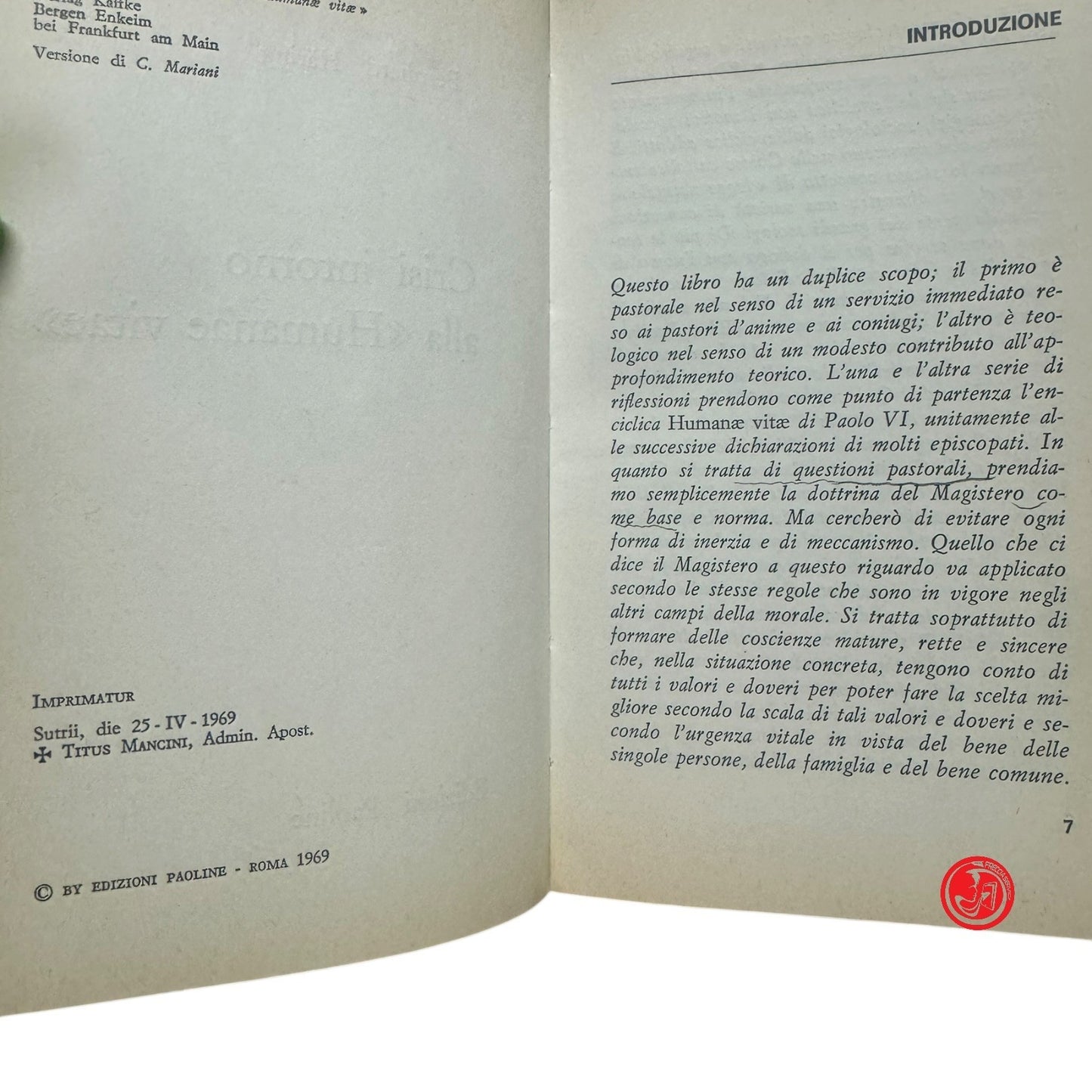 Collezione Edizioni Paolini - V. Schurr e B. Haring
