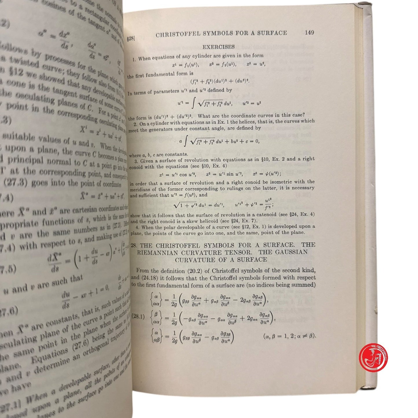 Matematica - L. P. Eisenhart - An introduction to differential geometry