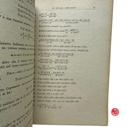 Matematica - T. Boggio - Lezioni di analisi algebrica e infinitesimale Vol. 1