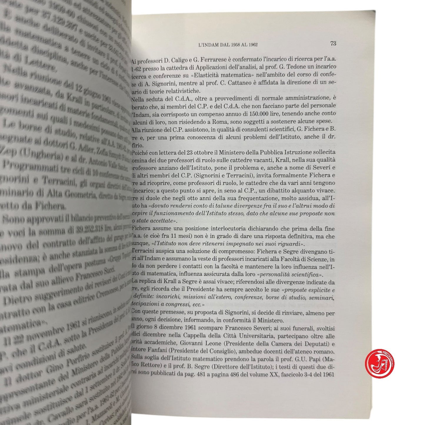 Matematica - Bollettino della unione matematica italiana Sezione A - 2005