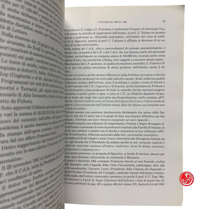 Matematica - Bollettino della unione matematica italiana Sezione A - 2005