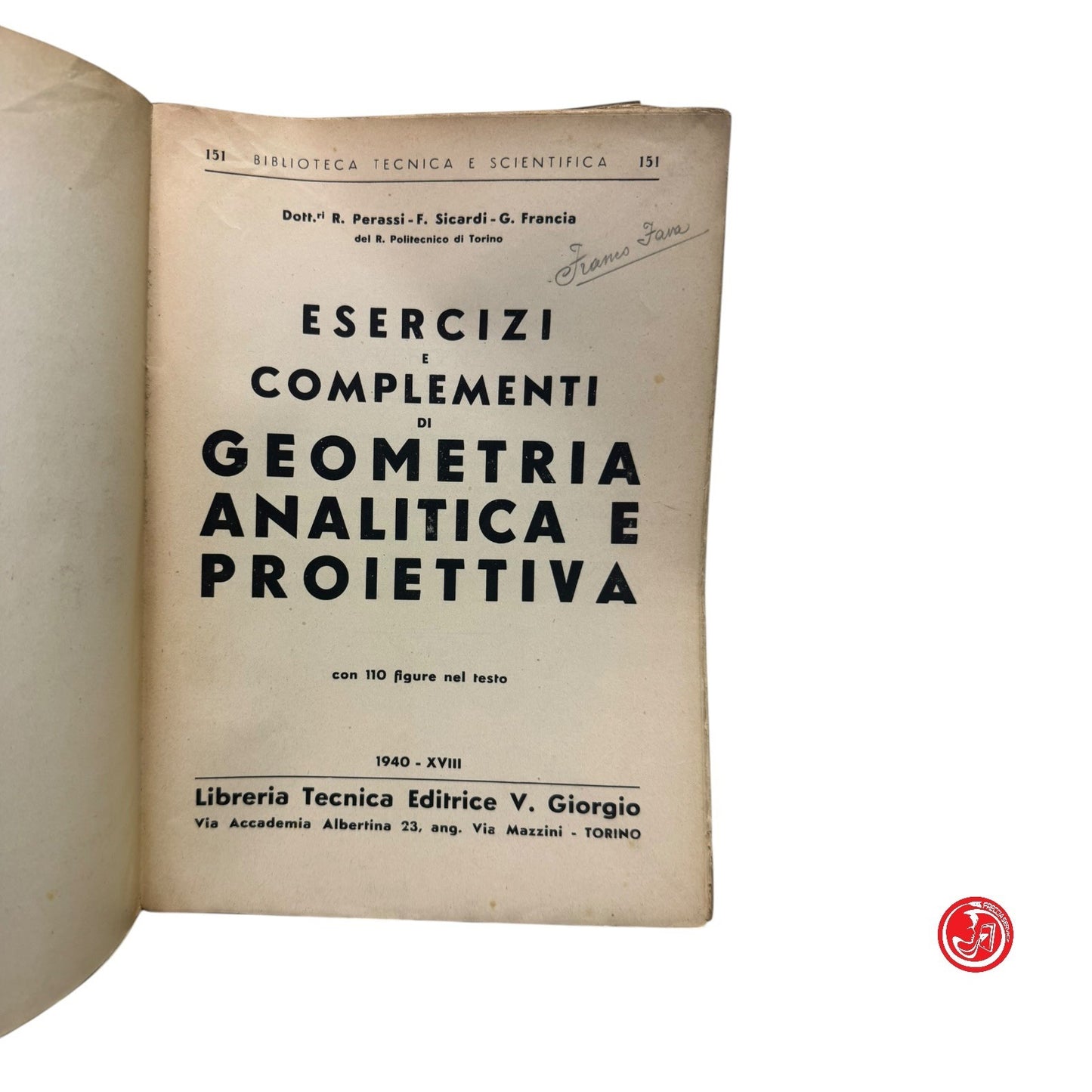 Matematica - Esercizi e complementi di geometria analitica e proiettitva