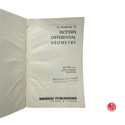 Matematica - B. B. Sinha - An introduction to modern differential geometry