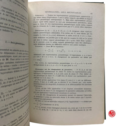 Matematica - J. L. Ferrand - Geometrie differentielle