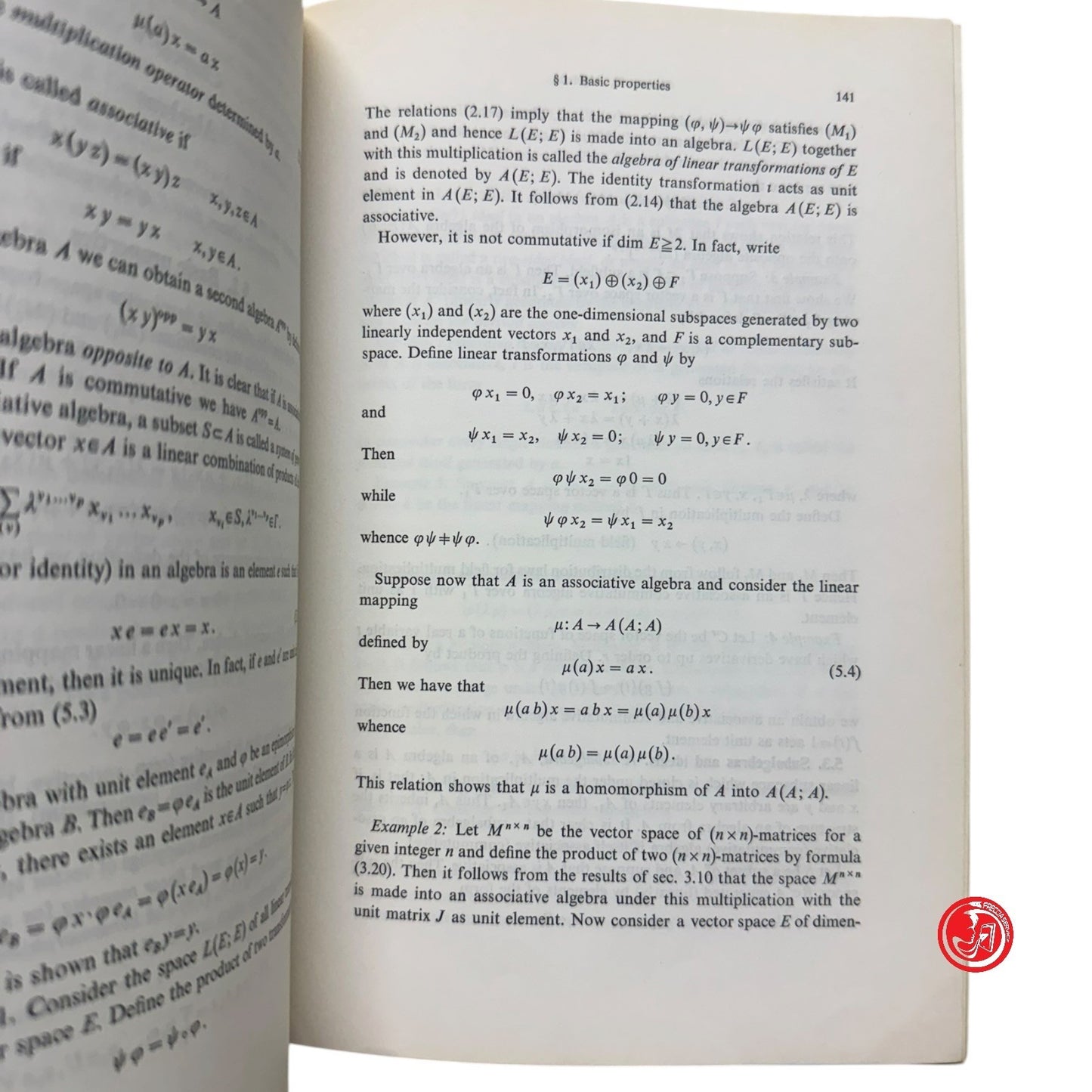 Matematica - W. H.Greub - Linear Algebra