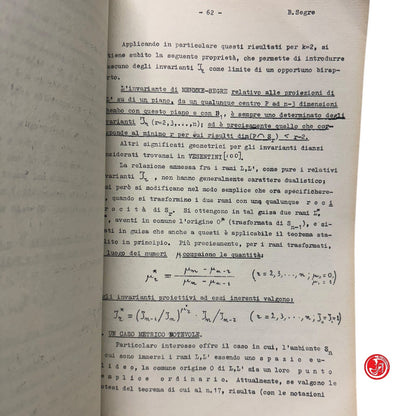 Matematica - E. Bompiani - Geometria degli elementi differenziali 2 volumi