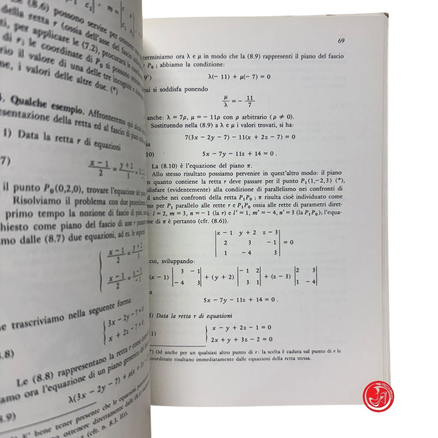 Matematica - F. Fava - Calcolo vettoriale e geometria analitica
