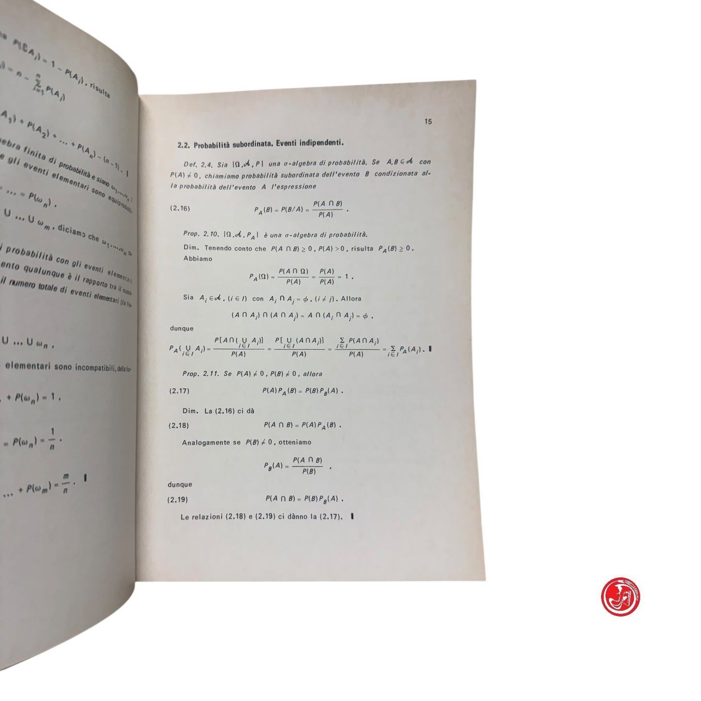 Matematica - M. Stoka - Statistica matematica