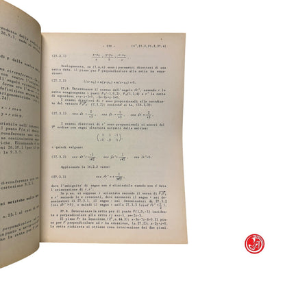 Matematica - E. Martinelli - Lezioni di geometria con esercizi Vol. 1
