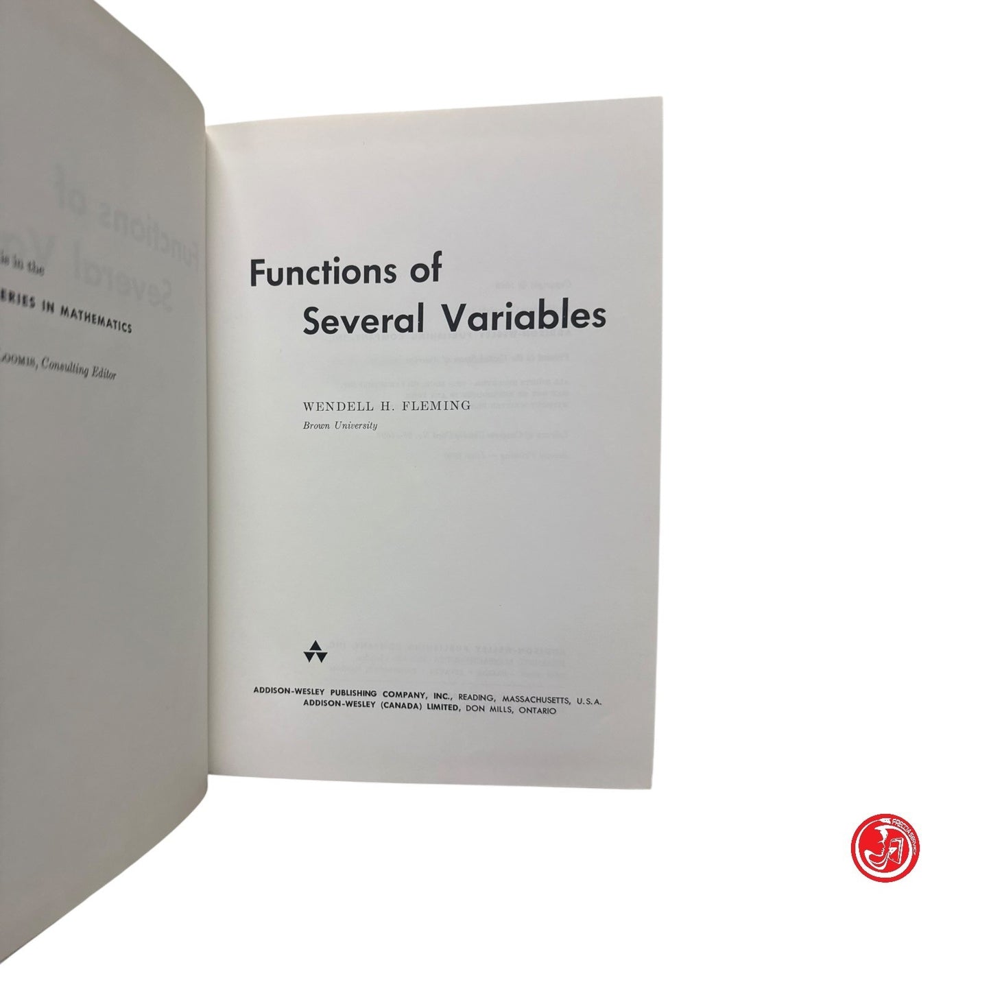 Matematica - W. H. Fleming - Functions of several variables