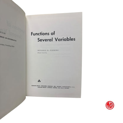 Matematica - W. H. Fleming - Functions of several variables