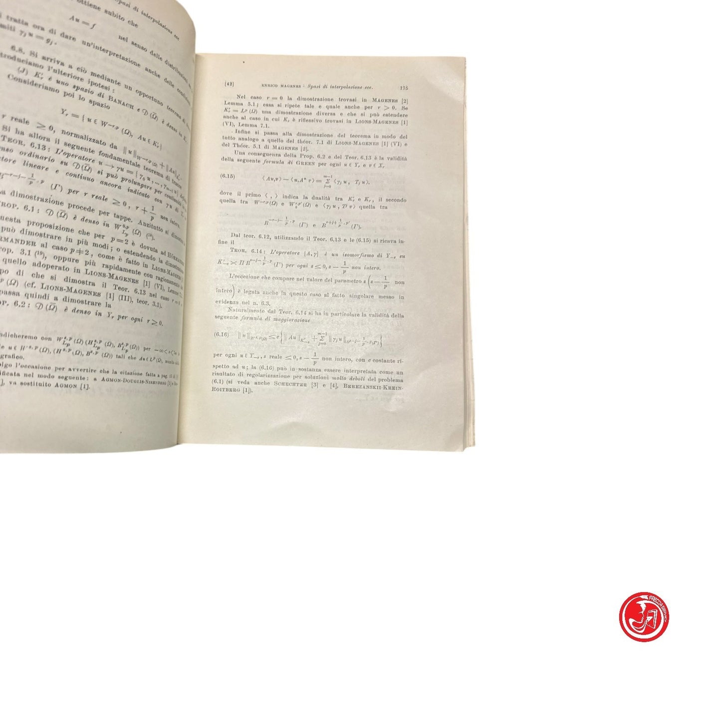 Matematica - Atti del settimo congresso dell'unione matematica italiana