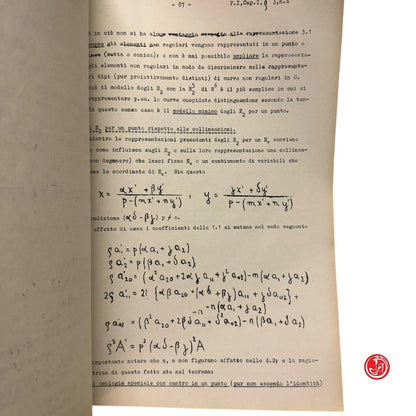 Matematica - E. Bompiani - Geometria degli elementi differenziali 2 volumi
