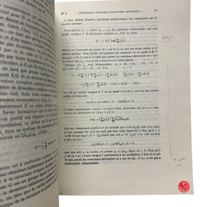 Matematica - A. Well - Varietes kahleriennes