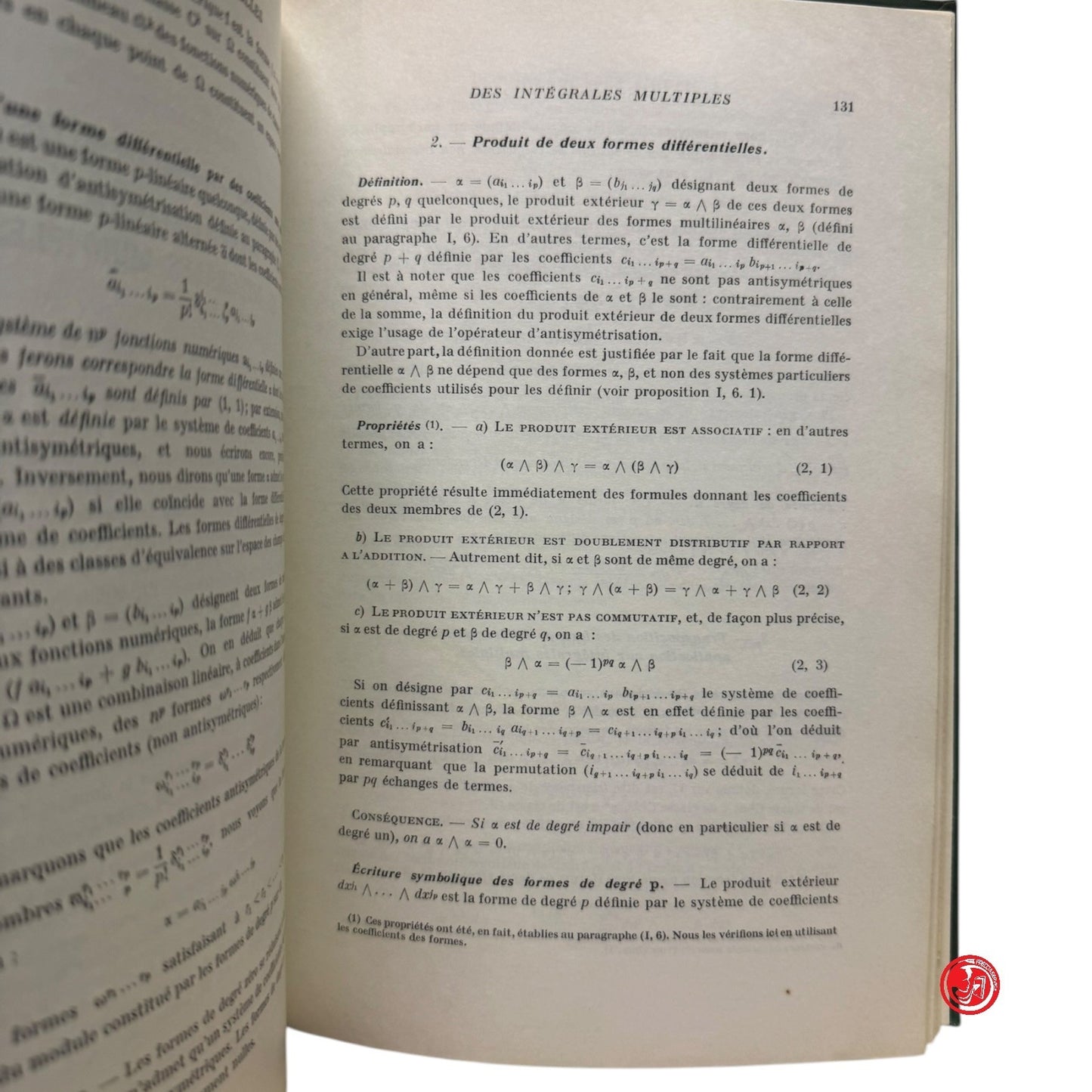 Matematica - J. L. Ferrand - Geometrie differentielle