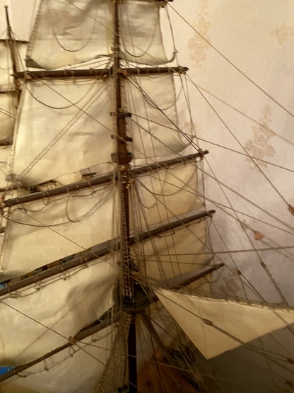 NAVE AMERIGO VESPUCCI REALIZZATA A MANO