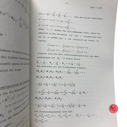 Matematica - Stetige Transformationsgruppen und Integralgeometrie